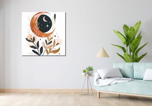 Obraz 90x90cm Siła i Księżyc na Arena.pl