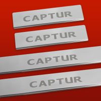 Listwa progowa RENAULT CAPTUR Stal nierdzewna 304 połysk 4szt