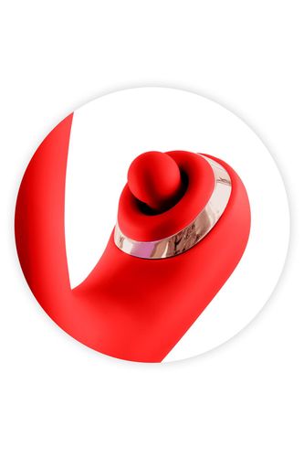 joyfully 3-in-1 rabbit vibrator with tapotem na Arena.pl