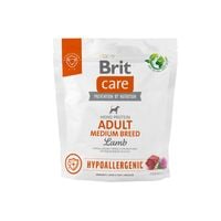 brit care dog hypoallergenic adult medium breed lamb 1kg