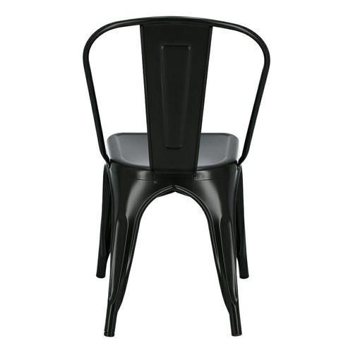 Krzesło Paris czarne inspirowane Tolix na Arena.pl