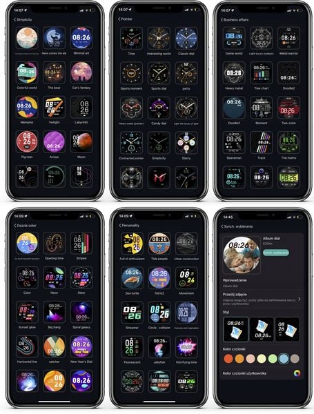 Smartwatch niktrade 206475666 czarny zdjęcie 10