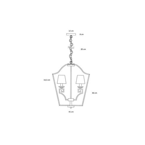Żyrandol Nowojorski Berella Light Alora 4 BL0143 na Arena.pl