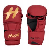 Rękawice sparingowe MMA HOOK FIGHTING TX0-B4M0016 czerwony XL