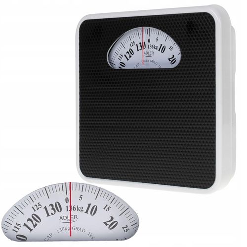 Waga Łazienkowa Mechaniczna Metalowa do 136kg Adler CR 8181 na Arena.pl