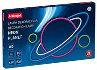 Activejet Neonowa Planeta LAMPA OZDOBNA LED WISZĄCY NEON
