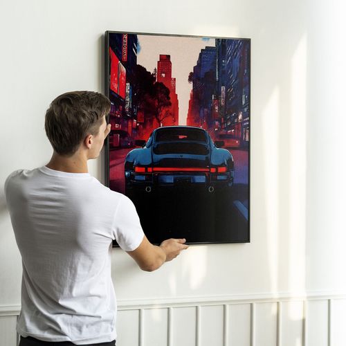 Plakat z samochodem 50x70 cm na Arena.pl