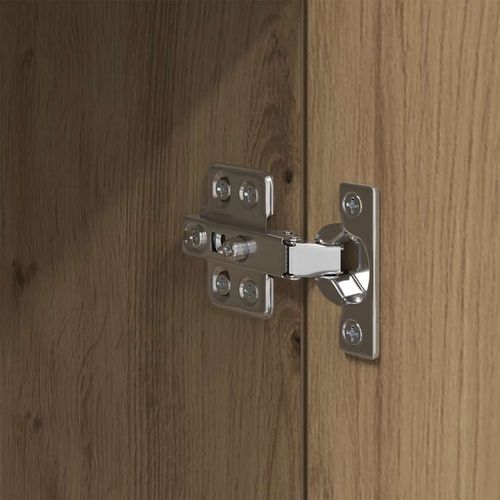 Bufet dąb artisan 34.5 x 34 x 90 cm Materiał drewnopochodny na Arena.pl