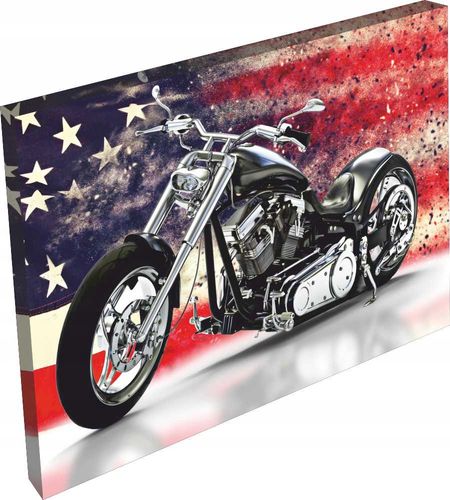 OBRAZ na płótnie motocykl motor panorama 120x80 na Arena.pl