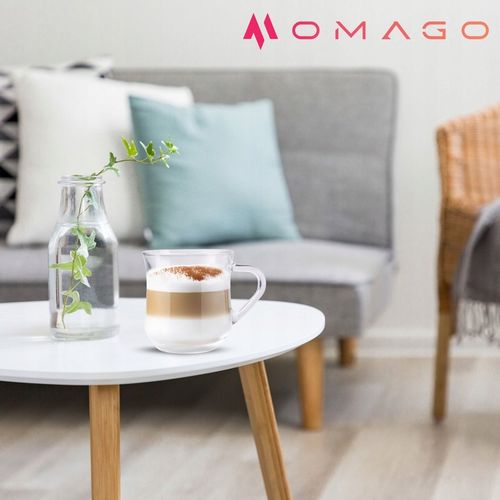 6 x SZKLANKI DO KAWY HERBATY KUBEK Z UCHEM 320ml na Arena.pl