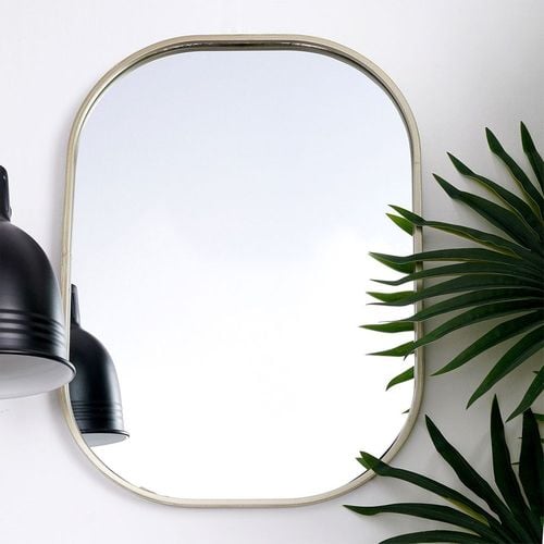 Lustro ścienne złote 28x40 cm na Arena.pl