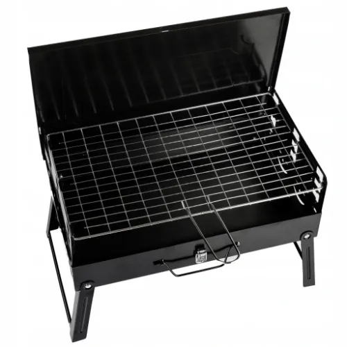 SKŁADANY GRILL WĘGLOWY PRZENOŚNY WALIZKOWY TURYSTY na Arena.pl