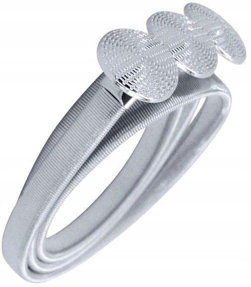 Srebrny Pasek Metalowy Sprężynka Pancerka Snake zdjęcie 5