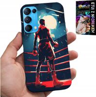 ETUI DO OPPO FIND X3 LITE - BOKS SPORTY WALKI BOKSERZY WZORY + SZKŁO