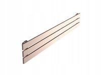 Grzejnik pokojowy poziom BELLOSLIM 22x100 złotyróż