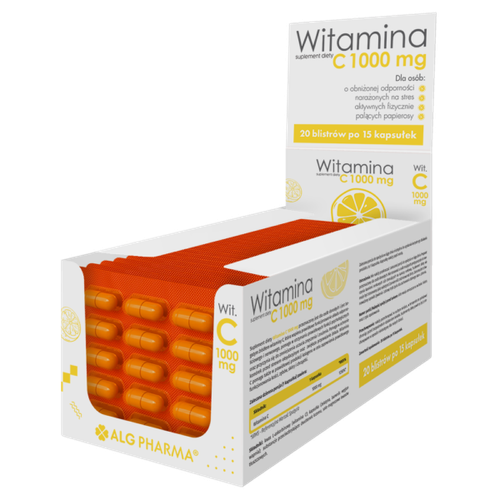 Alg Pharma Witamina C 1000 mg 300 kapsułek na Arena.pl