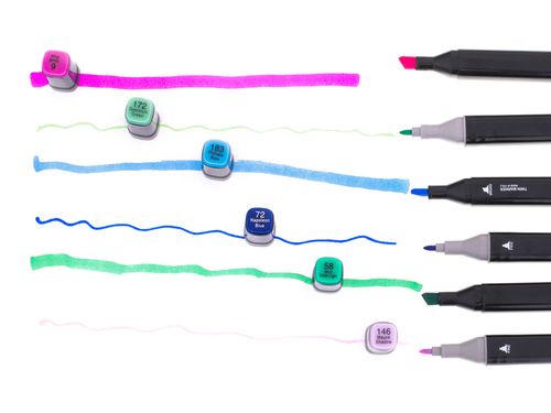 Markery Dwustronne Alkoholowe W Etui 168 Sztuk na Arena.pl