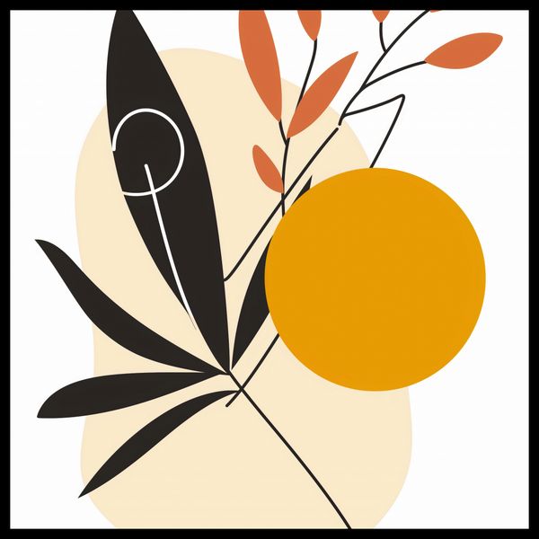 Plakat 50x50cm Jesienne Gracje zdjęcie 2