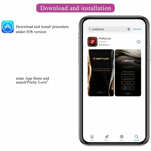 pretty love hector violet - wibrator elektroimpulsowy z aplikacją, usb na Arena.pl