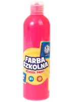 FARBA SZKOLNA  ASTRA 250ML FLUO RÓŻOWA