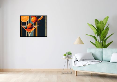 Plakat 76x60,5cm Koktajl w Stylu na Arena.pl