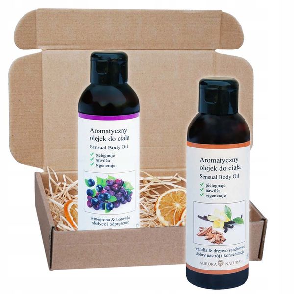 Zestaw na prezent olejki nawilżające aromatyczne pielęgnacja skóry 150 ml zdjęcie 10