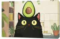 Obraz 90x60cm Awokado Na Głowie