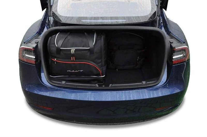 TESLA MODEL 3 2017+ TORBY DO BAGAŻNIKA 7 SZT KJUST zdjęcie 2