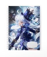 Zeszyt A5 100 stron w kratkę Genshin Impact - Furina
