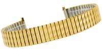 bransoleta rozciągana złota hq 12 do 16 mm 130g-12/16