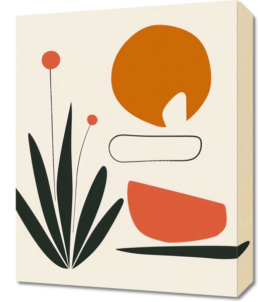 Obraz 40x50cm Abstrakcyjny Zen zdjęcie 1