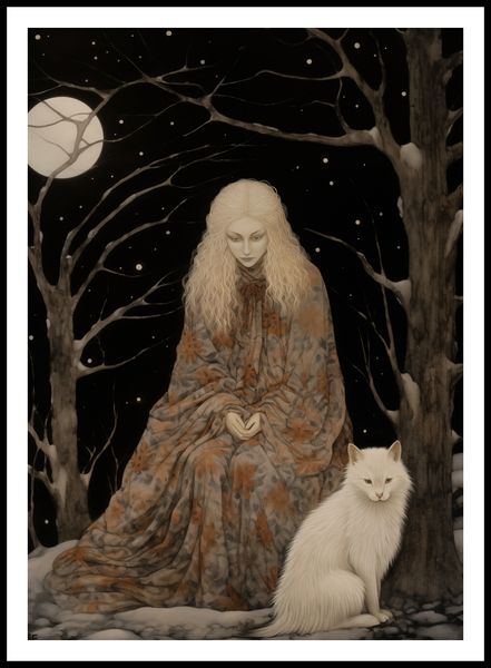 Plakat 64x90cm Stróżka Leśna zdjęcie 3