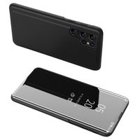 etui pokrowiec do samsung s24 ultra z klapką clear view case czarne
