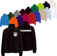 Bluza polarowa POLAR DAMSKI MEDYCZNY TWÓJ HAFT NAPIS Pielęgniarka