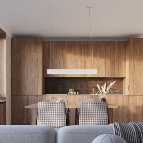 Lampa wisząca SPARK biała na Arena.pl