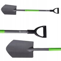 KADAX Łopata Szpadel Ostry 119cm metalowy Ogrodowy Saperka Ergo sztychówka
