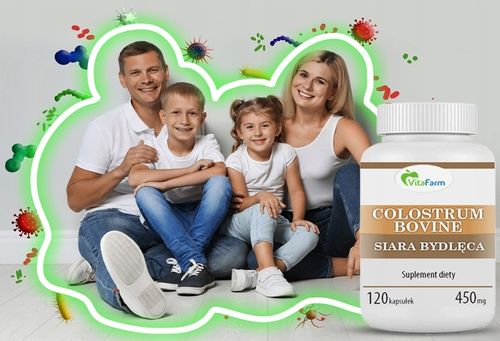 Colostrum bovine siara bydlęca kapsułki 120 szt. na Arena.pl