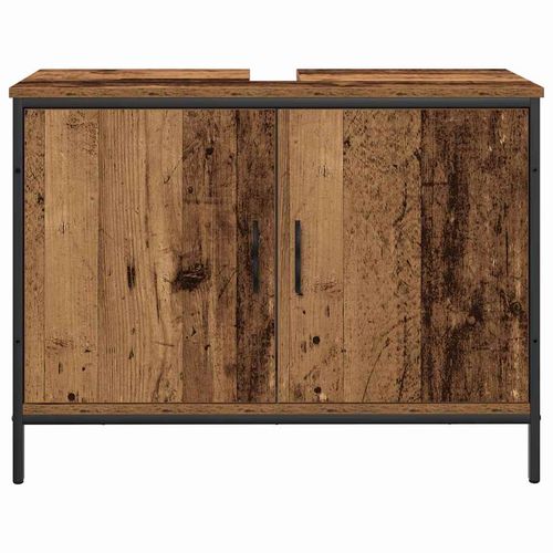 Zestaw mebli łazienkowych 4 pcs Brązowy 33 x 33 x 185.5 cm na Arena.pl