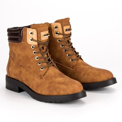 Brązowe traperki r.39 na Arena.pl