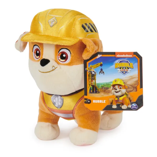 Psi Patrol - Pluszak Rubble 18 cm - 0061 7384 zdjęcie 4