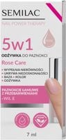 SEMILAC Odżywka do paznokci Nail Power Therapy 5w1 Rose Care 7 ml