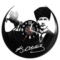 Zegar ścienny z płyty winylowej 311.14