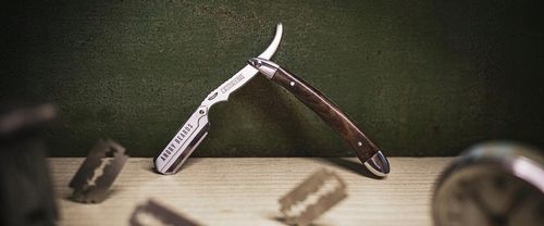 Brzytwa Do Golenia na Żyletki Angry Beards Shavette ZIZKA z etui na Arena.pl