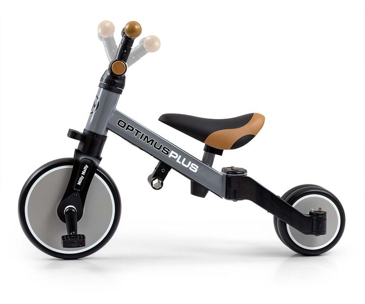 MILLY MALLY Rowerek 4w1 OPTIMUS Plus grey zdjęcie 6