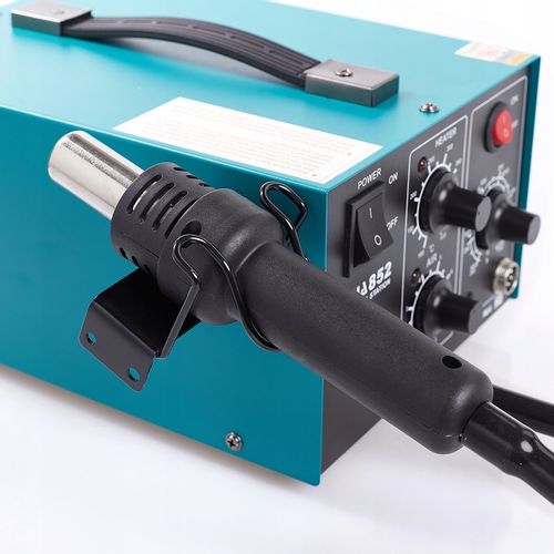 STACJA LUTOWNICZA LUTOWNICA 2W1 HOT-AIR 852 Z KOMPRESOREM TECHREBAL 660W na Arena.pl