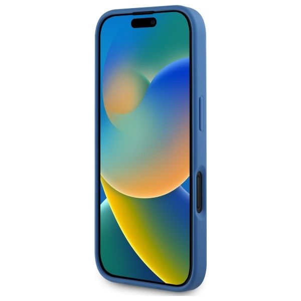 Etui Guess do iPhone 16, Niebieski, MagSafe zdjęcie 5