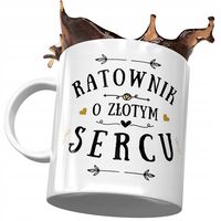 Dla Ratownika Kubek Na Urodziny Na Prezent Z Nadrukiem Ze Zdjęciem