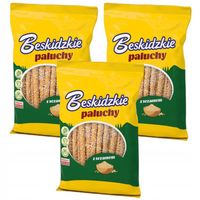 Aksam Beskidzkie Paluchy z sezamem 100 g x 3 sztuk