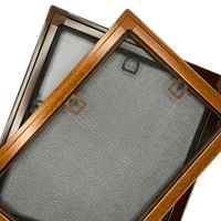 MOSKITIERA NA WYMIAR OKIENNA ALUMINIOWA RAMKOWA GOTOWA ZLOZONA NA