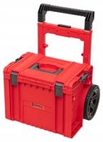 Mobilna skrzynka narzędziowa na kółkach Qbrick PRO Cart 2.0 Plus red UHD